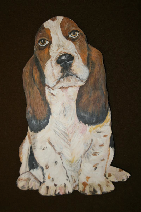 dog painting